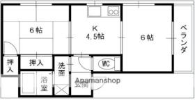 中井マンション 301 ｜ 大阪府寝屋川市萱島東１丁目（賃貸マンション2K・3階・36.30㎡） その2