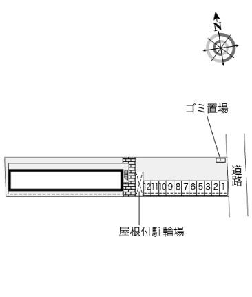 レオパレスＷｅｓｔ　Ｂｅｌｌｓ 105｜大阪府茨木市五十鈴町(賃貸アパート1K・1階・20.28㎡)の写真 その15