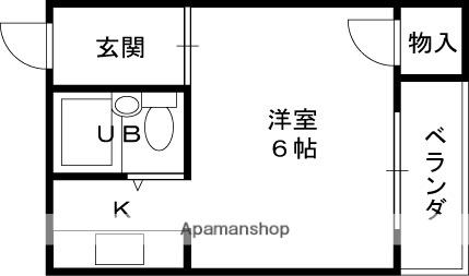 ライブハイツ明野 202｜大阪府高槻市明野町(賃貸マンション1K・2階・18.00㎡)の写真 その2