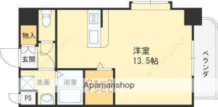 ロータリーマンション長田東 ｜大阪府東大阪市長田東１丁目(賃貸マンション1R・6階・32.90㎡)の写真 その2