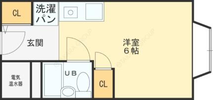 アリタマンション長瀬 403号室｜大阪府東大阪市近江堂２丁目(賃貸マンション1R・4階・16.00㎡)の写真 その2