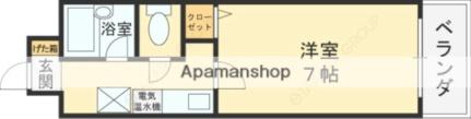 カサベルデ小阪 303｜大阪府東大阪市小阪本町１丁目(賃貸マンション1K・3階・21.50㎡)の写真 その2