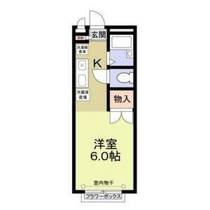 エステートピアナカタＢ棟 102｜大阪府東大阪市長瀬町２丁目(賃貸アパート1R・1階・19.80㎡)の写真 その2