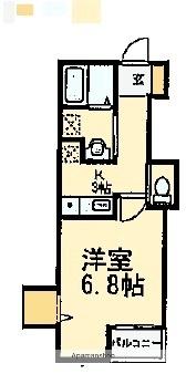 大阪府堺市中区深井清水町(賃貸アパート1K・2階・23.29㎡)の写真 その2