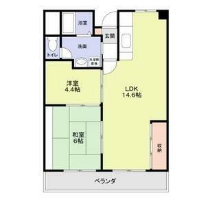 美幸マンション 202｜大阪府藤井寺市大井５丁目(賃貸マンション3DK・2階・59.00㎡)の写真 その2