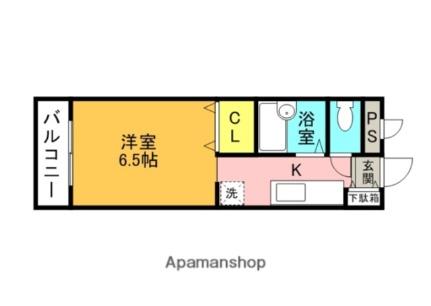 ＫＳリバーパーク 408｜大阪府枚方市三矢町(賃貸マンション1K・4階・21.98㎡)の写真 その2