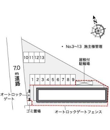 レオパレス上木田 206｜大阪府寝屋川市木田町(賃貸アパート1K・2階・19.87㎡)の写真 その16