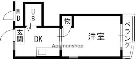 エルベコート枚方上之町 306｜大阪府枚方市枚方上之町(賃貸マンション1DK・3階・22.00㎡)の写真 その2