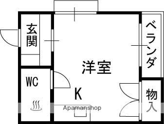 プレステージ寝屋川 303｜大阪府寝屋川市北大利町(賃貸マンション1R・3階・14.97㎡)の写真 その2