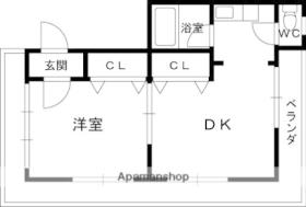 第2浜田ビル 4階東側 ｜ 大阪府枚方市川原町（賃貸マンション1DK・4階・32.40㎡） その2