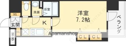 ＬＵＸＥＮＡ　ＫＡＤＯＭＡ 1001｜大阪府門真市元町(賃貸マンション1K・10階・25.10㎡)の写真 その2