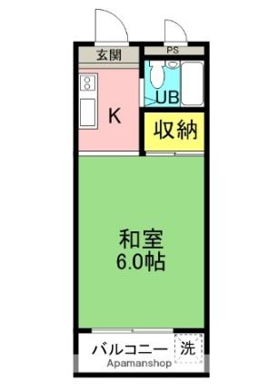 第2三島ハイツ 303｜大阪府寝屋川市点野１丁目(賃貸マンション1K・3階・18.00㎡)の写真 その2