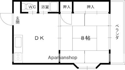 グリーンハイツネネ 101｜大阪府枚方市磯島茶屋町(賃貸マンション1DK・1階・30.00㎡)の写真 その2