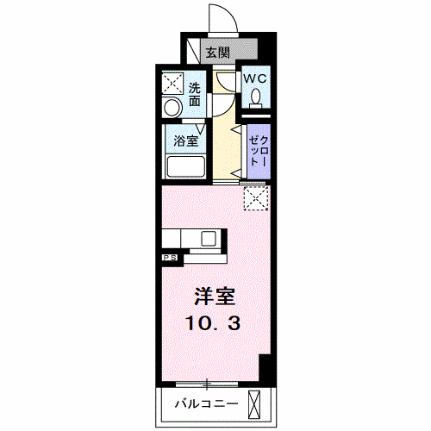 グランコート・エルクラージュ 106｜大阪府堺市北区百舌鳥梅町３丁(賃貸マンション1R・1階・29.88㎡)の写真 その2