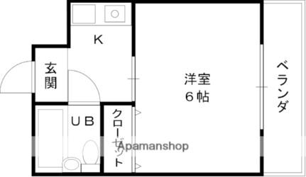 大阪府東大阪市中小阪３丁目(賃貸マンション1K・2階・18.00㎡)の写真 その2