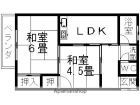 大阪府八尾市松山町２丁目（賃貸マンション2K・3階・40.00㎡） その2