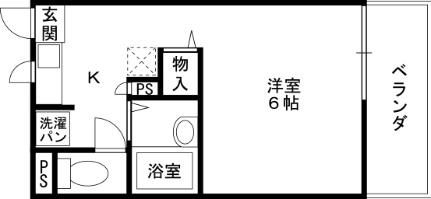 レオパレス山本 105｜大阪府八尾市桜ヶ丘３丁目(賃貸マンション1K・1階・19.87㎡)の写真 その2