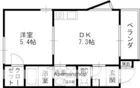 ハイローム鳴尾 105 ｜ 兵庫県西宮市里中町２丁目（賃貸マンション1DK・1階・28.78㎡） その2