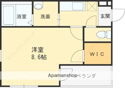 フジパレス鶴見V番館 101 ｜ 大阪府大阪市鶴見区今津中４丁目（賃貸アパート1K・1階・27.27㎡） その2