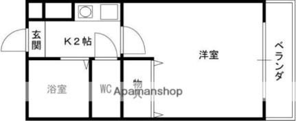 メゾン21 303｜大阪府寝屋川市木屋元町(賃貸マンション1K・3階・18.00㎡)の写真 その2