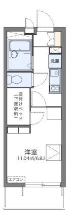 レオパレスウィステリアIII 101｜大阪府大阪市福島区大開２丁目(賃貸マンション1K・1階・19.87㎡)の写真 その2