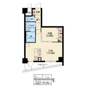 エクシアテラス梅田（ＥＸＩＡＴＥＲＲＡＣＥ　ＵＭＥＤＡ） 403｜大阪府大阪市北区大淀中１丁目(賃貸マンション1LDK・4階・40.06㎡)の写真 その2