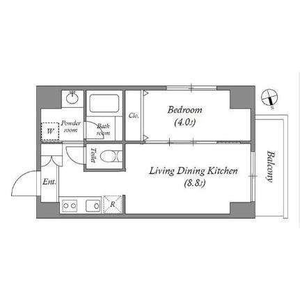 ＢＲＯＡＤ大阪天満ＲＥＳＩＤＥＮＣＥ 0701｜大阪府大阪市北区天満２丁目(賃貸アパート1LDK・7階・30.60㎡)の写真 その2