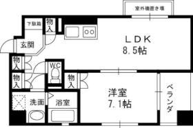 Ｋ．Ｈ．Ｅ 903 ｜ 大阪府大阪市福島区吉野１丁目（賃貸マンション1DK・9階・45.00㎡） その2