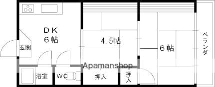 前川ハイツ_間取り_0