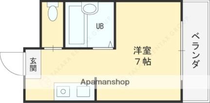 フューチャー21 203｜大阪府東大阪市小若江３丁目(賃貸マンション1K・2階・18.00㎡)の写真 その2