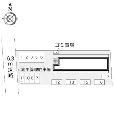 レオパレスジュネス 106｜大阪府東大阪市若江南町４丁目(賃貸マンション1K・1階・23.18㎡)の写真 その16