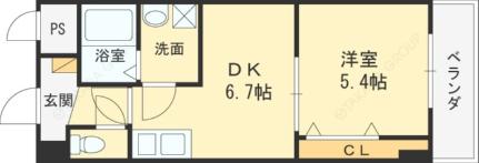 Ｓｏｃｉａｌ　Ｖｉｌｌａｇｅ 307号室｜大阪府東大阪市荒本新町(賃貸マンション1DK・3階・31.65㎡)の写真 その2