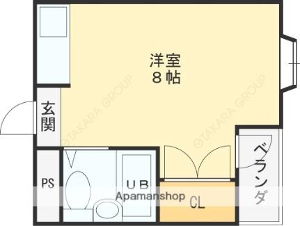 ナカダハウス 201｜大阪府東大阪市上小阪４丁目(賃貸マンション1R・2階・17.00㎡)の写真 その2