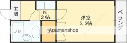 ラフィーネ小若江 212｜大阪府東大阪市小若江３丁目(賃貸マンション1K・2階・17.00㎡)の写真 その2