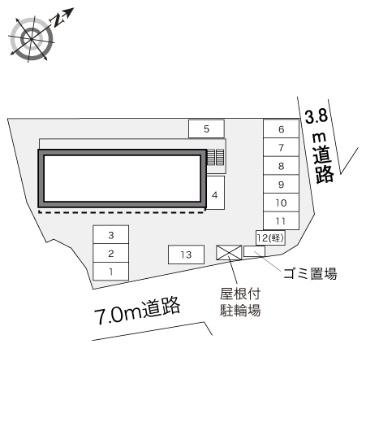 レオパレスレグルス八幡 407｜大阪府堺市北区百舌鳥赤畑町５丁(賃貸マンション1K・4階・19.87㎡)の写真 その17