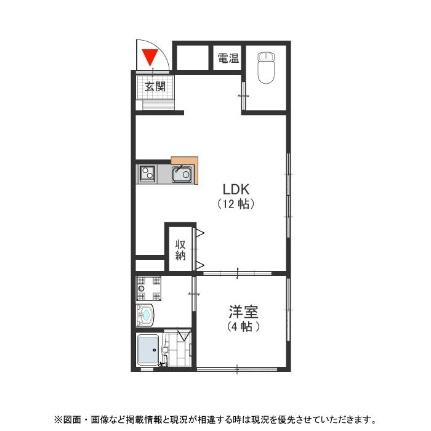 フェリーチェなかもず 101号室｜大阪府堺市北区中百舌鳥町６丁(賃貸マンション1LDK・1階・40.18㎡)の写真 その2