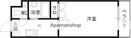 メゾン白鷺 402｜大阪府堺市東区白鷺町１丁(賃貸マンション1K・4階・18.50㎡)の写真 その2