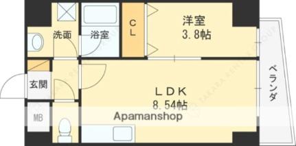 ＮＩＮＥ　ＲＥＳＩＤＥＮＣＥ 301｜大阪府大阪市都島区東野田町３丁目(賃貸マンション1LDK・3階・31.18㎡)の写真 その2