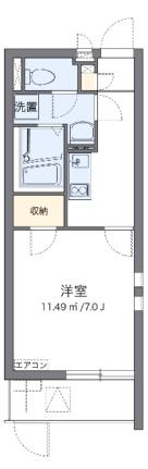 クレイノ桜 105｜大阪府茨木市東奈良２丁目(賃貸マンション1K・1階・25.16㎡)の写真 その2