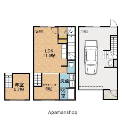 ＆Ｓｐａｃｅ茨木　（アンドスペース） ｜大阪府茨木市豊川２丁目(賃貸アパート1LDK・1階・77.43㎡)の写真 その2