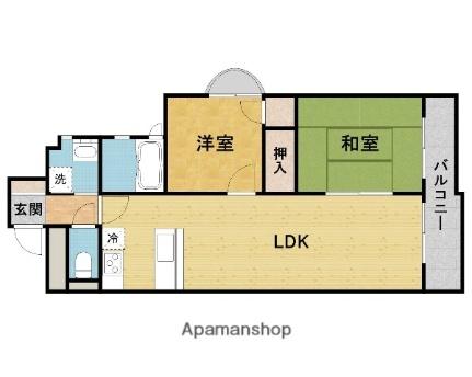 プリメゾン豊中 306｜大阪府豊中市螢池北町２丁目(賃貸マンション2LDK・3階・51.00㎡)の写真 その2