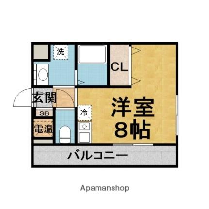 Ｋ緑地 108｜大阪府吹田市千里山竹園１丁目(賃貸マンション1R・1階・23.20㎡)の写真 その2