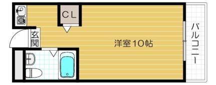 メゾン　ジョイ 202号室｜大阪府池田市石橋２丁目(賃貸マンション1K・2階・21.00㎡)の写真 その2