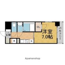 大阪府豊中市螢池西町２丁目（賃貸マンション1K・9階・28.08㎡） その2