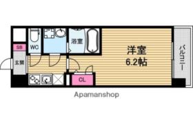 エスリード谷町6丁目レジデンス 807 ｜ 大阪府大阪市中央区谷町６丁目（賃貸マンション1K・8階・21.75㎡） その2