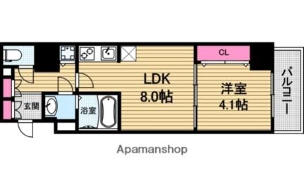 ＲＩＳＩＮＧ　Ｍａｉｓｏｎ　本町橋 603｜大阪府大阪市中央区本町橋(賃貸マンション1LDK・6階・33.86㎡)の写真 その2