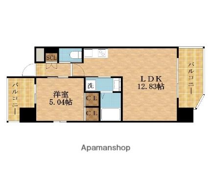 プレジオ森之宮 406｜大阪府大阪市東成区中道３丁目(賃貸マンション1LDK・4階・39.71㎡)の写真 その2