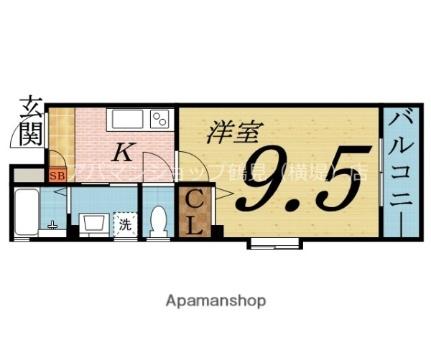 大阪府大阪市鶴見区鶴見５丁目（賃貸マンション1K・1階・28.87㎡） その2