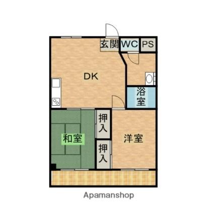 ロイヤルコーポ和泉鳥取 306｜大阪府阪南市和泉鳥取(賃貸マンション2LDK・3階・51.66㎡)の写真 その2