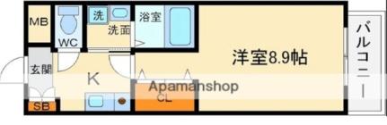 ジュネスブランドール  ｜ 大阪府吹田市山田東４丁目（賃貸マンション1K・1階・27.30㎡） その2